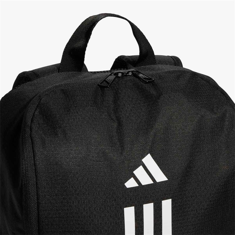 adidas Essentials 3-Stripes Backpack Black/White - Image 5