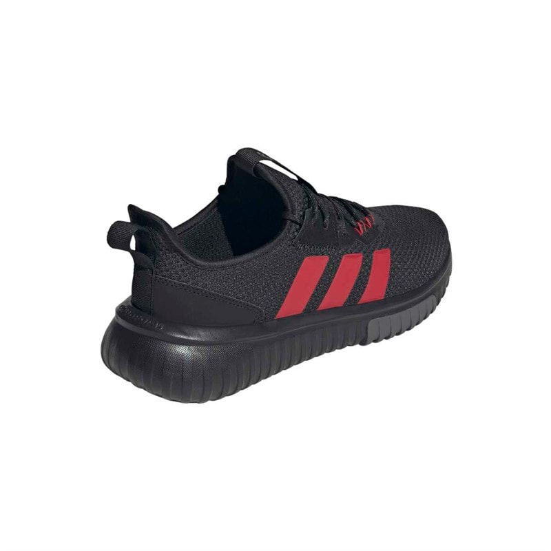 adidas Mens Kaptir 4.0 Trainers Core Black/Better Scarlet/Carbon - Image 3