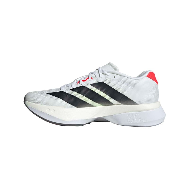 adidas Womens Adizero Boston 13 Lightstrike Pro Neutral Running Shoes Cloud White/Core Black/Lucid Red - Image 5
