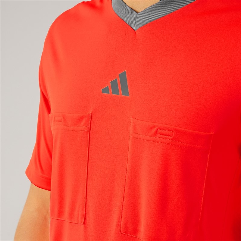 adidas Mens Referee 22 Jersey Appleseed/Solar Red Appleseed.Solar Red - Image 3
