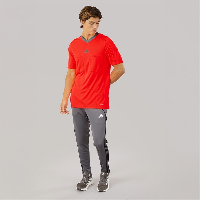adidas Mens Referee 22 Jersey Appleseed/Solar Red Appleseed.Solar Red - Image 4