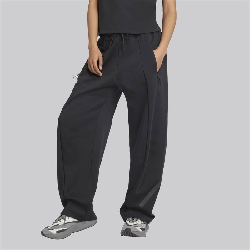 adidas Womens Z.N.E Open Hem Track Pants Black