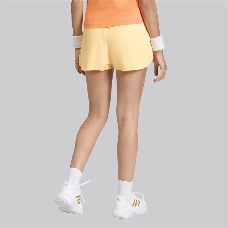 adidas Womens Club Climacool Shorts Ice Tangerine - Image 2