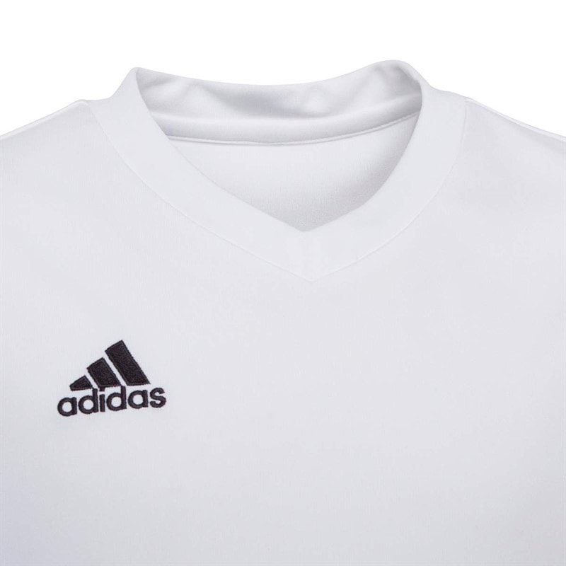 adidas Boys Entrada 22 T-Shirt White - Image 3