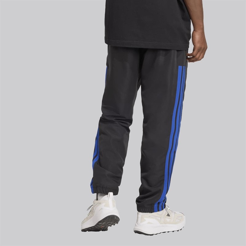 adidas Mens Samson 6.0 Track Pants Black/Royal Black - Image 2