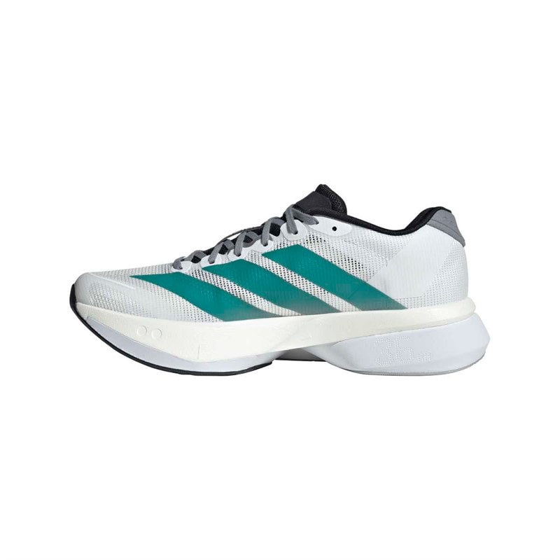 adidas Womens Adizero Boston 13 EQT Lightstrike Pro Neutral Running Shoes Cloud White/Pure Teal/Grey - Image 5