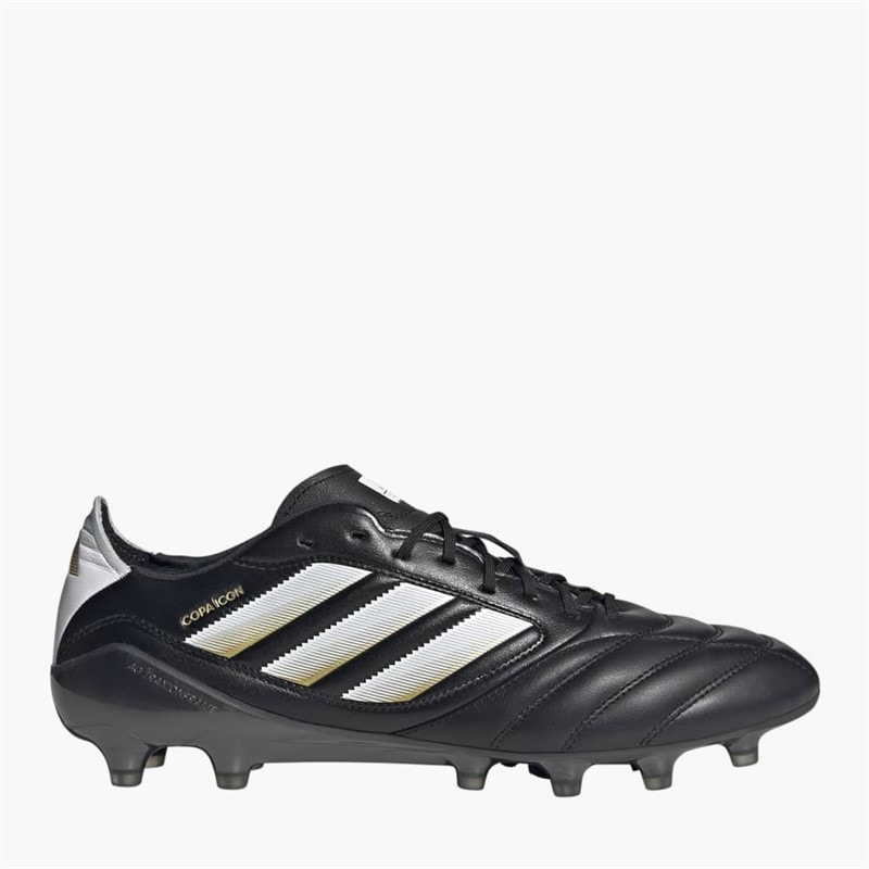 adidas Mens Copa Icon 2 Elite FG/AG Firm/Artifical Ground Football Boots Core Black/Cloud White/Gold Metallic