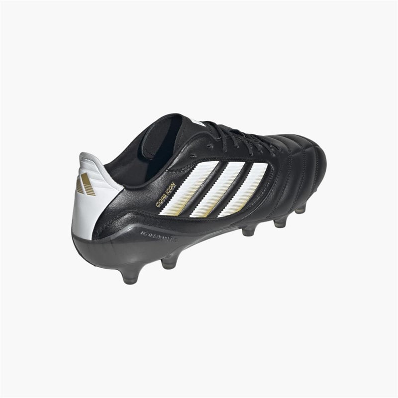 adidas Mens Copa Icon 2 Elite FG/AG Firm/Artifical Ground Football Boots Core Black/Cloud White/Gold Metallic - Image 3