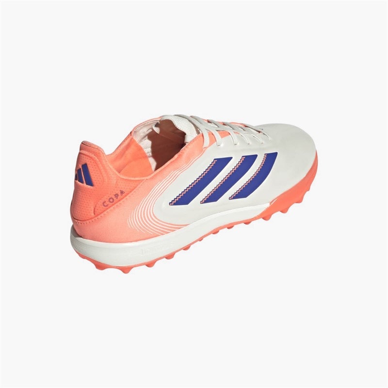 adidas Mens Copa Pure 3 Pro Coral Blaze Pack TF Astro Football Boots Off White/Lucid Blue/Signal Coral - Image 3