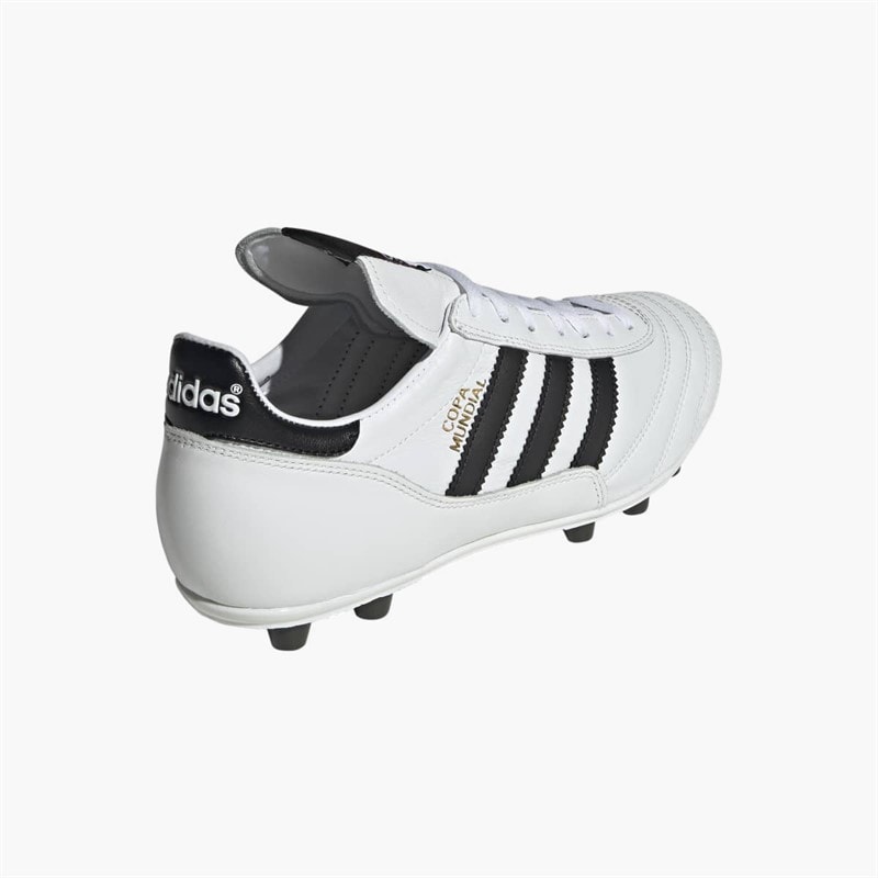 adidas Mens Copa Mundial FG Firm Ground Football Boots Cloud White/Core Black/Gold Metallic - Image 3