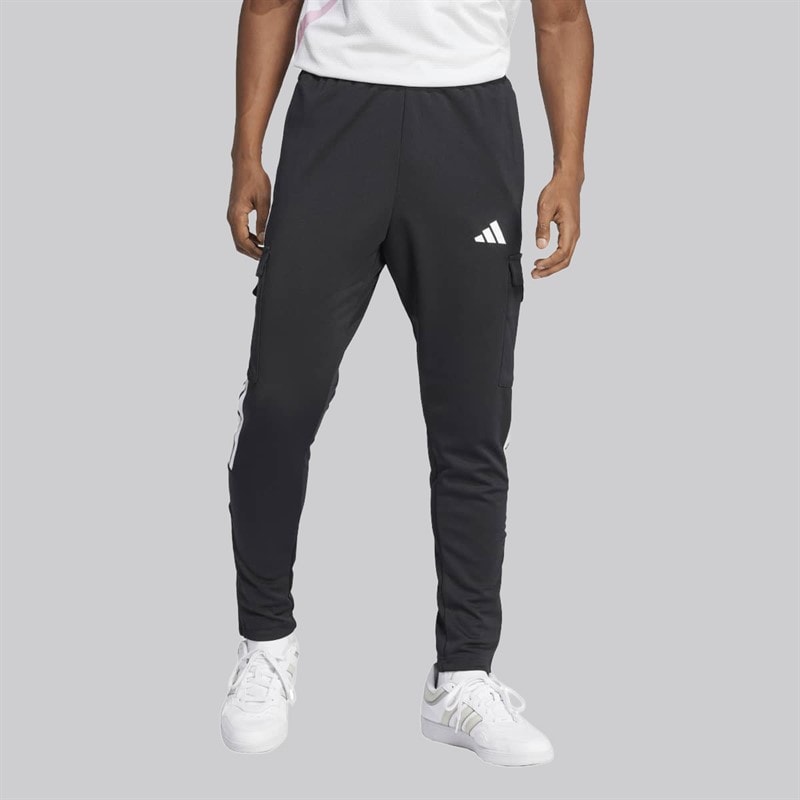 adidas Mens House Of Tiro Cargo Track Pants Black/White