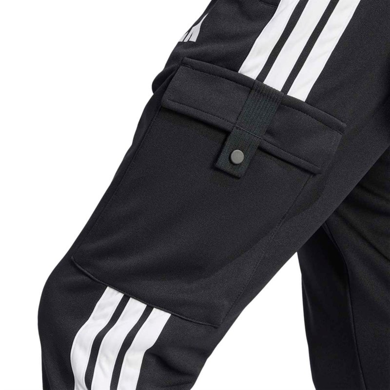 adidas Mens House Of Tiro Cargo Track Pants Black/White - Image 4