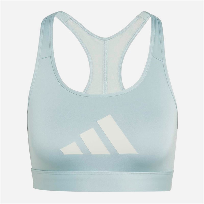adidas Womens Primeliftreact Graphic Light Support Sports Bra Wonder Sage