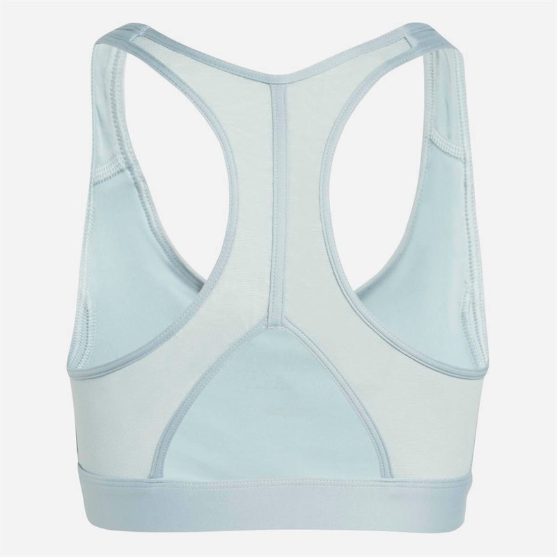 adidas Womens Primeliftreact Graphic Light Support Sports Bra Wonder Sage - Image 2