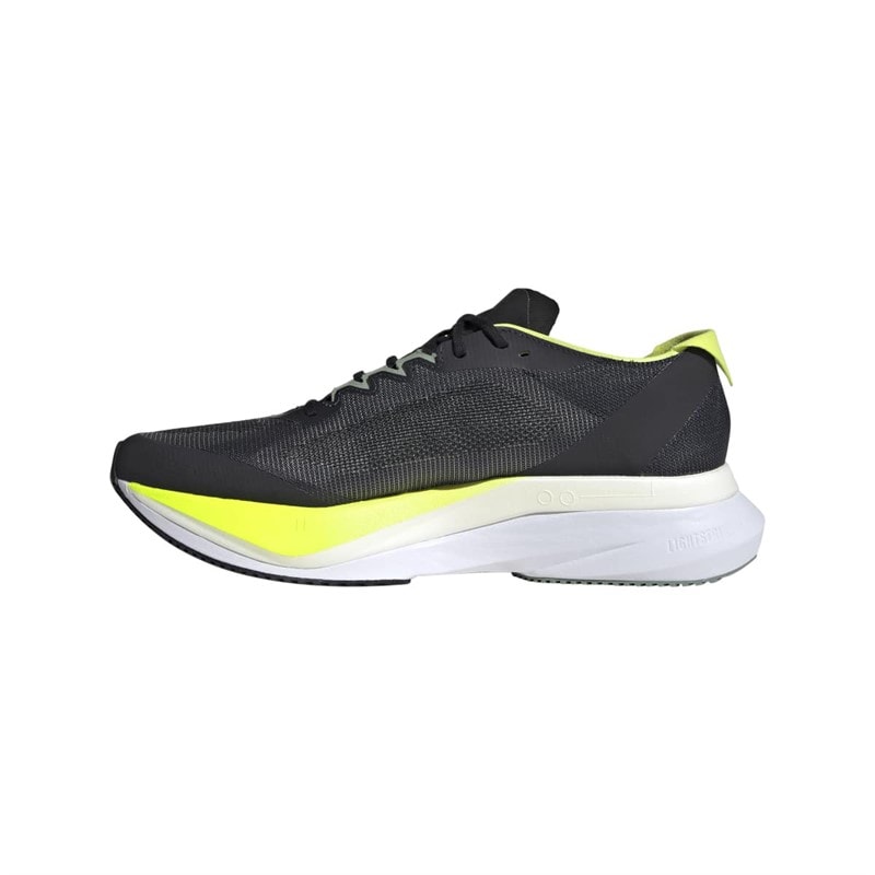 adidas Mens Adizero Boston 12 Lightstrike Pro Neutral Running Shoes Aurora Ink/Silver Metallic/Pulse Lime - Image 5