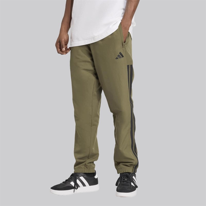 adidas Mens Samson 6.0 Track Pants Olive Strata/Black - Image 1