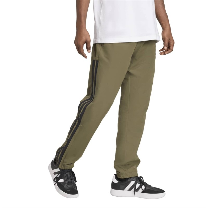 adidas Mens Samson 6.0 Track Pants Olive Strata/Black - Image 3