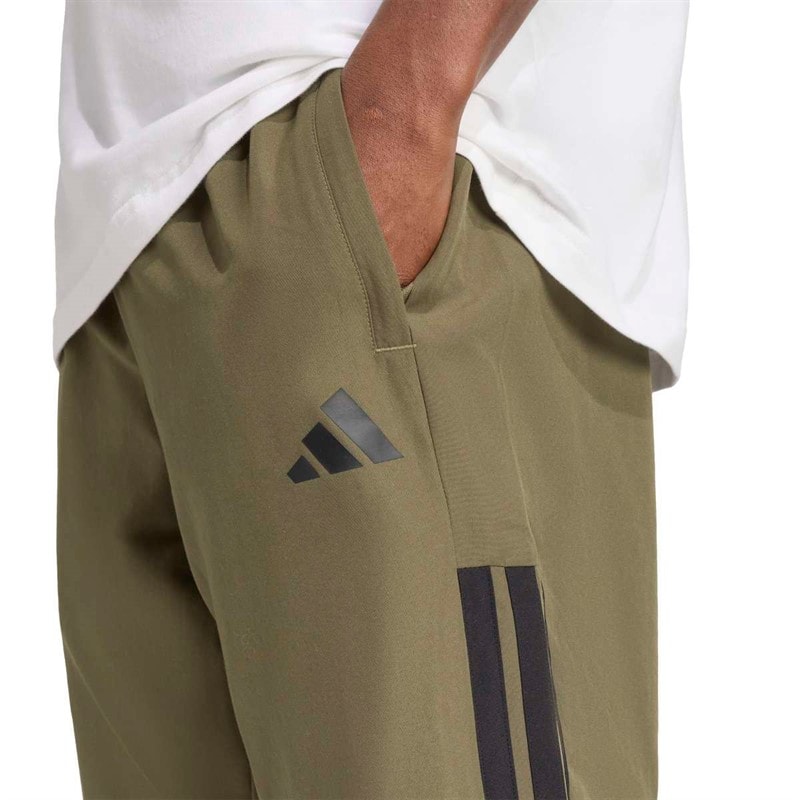 adidas Mens Samson 6.0 Track Pants Olive Strata/Black - Image 4