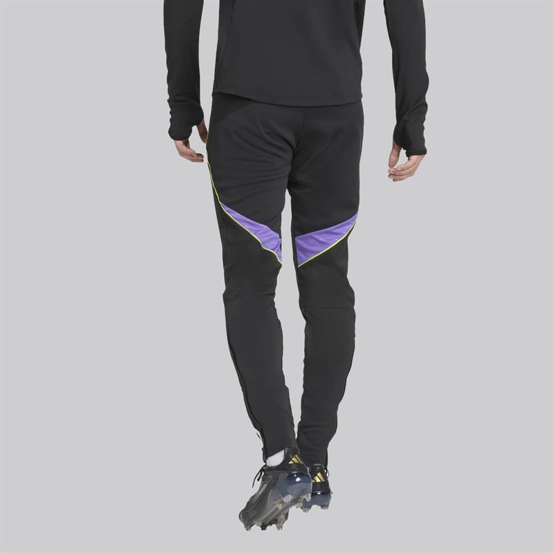 adidas Mens Tiro 25 Competition Track Pants Black/Purple Rush - Image 2