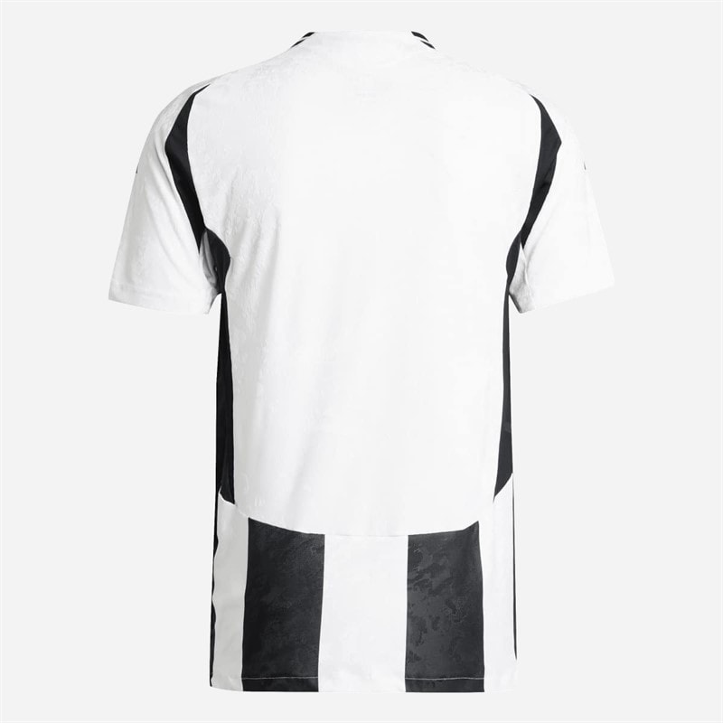 adidas Mens JFC Juventus 24/25 Home Authentic Jersey White/Black - Image 2
