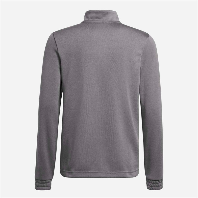 adidas Mens Entrada 22 1/4 Zip Training Top Team Grey Four - Image 2