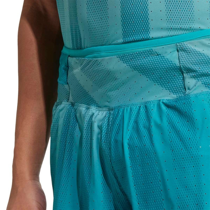 adidas Mens Adizero Running Shorts Powder Teal/Pure Teal - Image 3