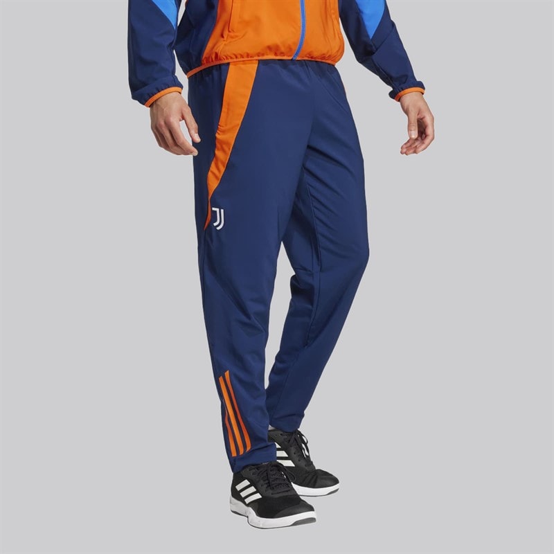 adidas Mens JFC Juventus Tiro 24 Competition Presentation Track Pants Team Navy Blue - Image 1