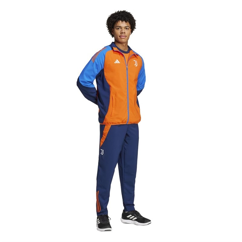 adidas Mens JFC Juventus Tiro 24 Competition Presentation Track Pants Team Navy Blue - Image 4