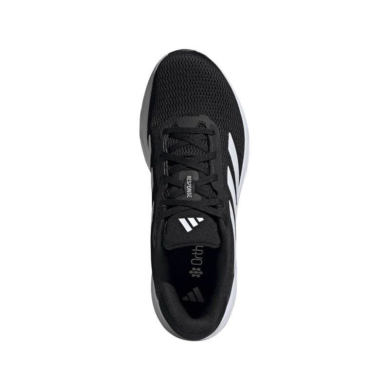 adidas Mens Response Neutral Running Shoes Core Black/Cloud White/Core Black - Image 4