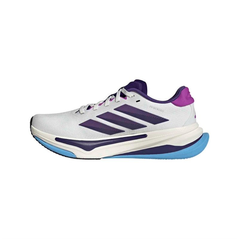 adidas Womens Supernova Prima 2 Neutral Running Shoes Cloud White/Collegiate Purple/Semi Blue Burst - Image 5