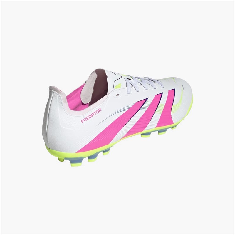 adidas Mens Predator League Celestial Victory Pack AG Artificial Ground Football Boots Cloud White/Lucid Pink/Lucid Lemon - Image 3