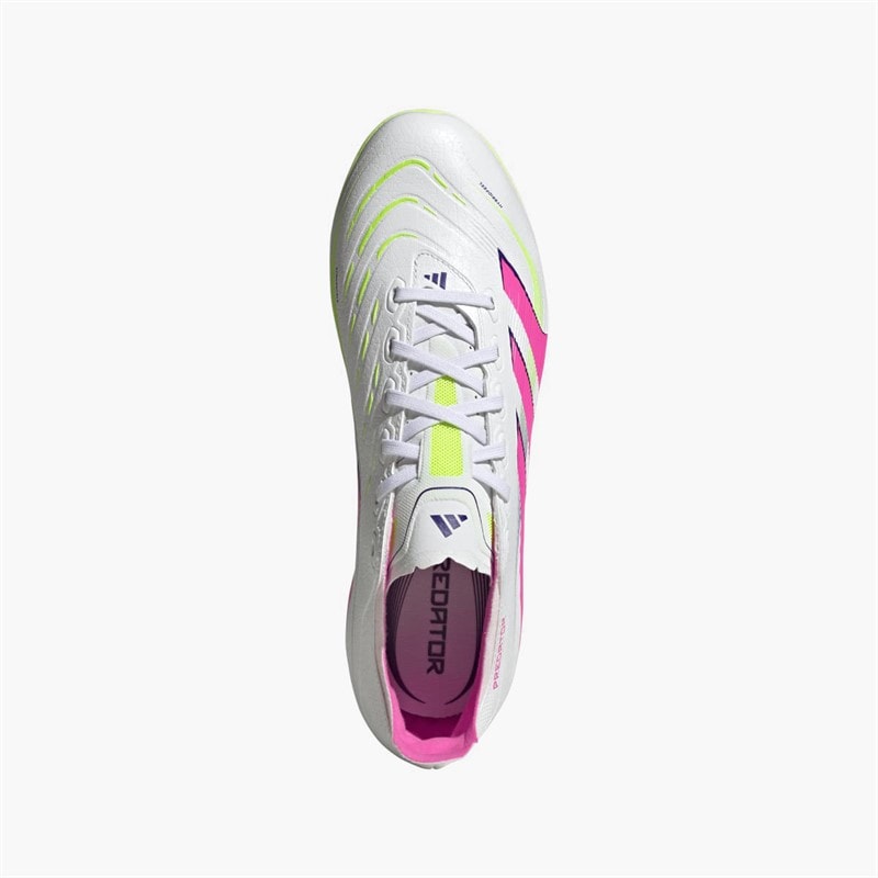 adidas Mens Predator League Celestial Victory Pack AG Artificial Ground Football Boots Cloud White/Lucid Pink/Lucid Lemon - Image 4