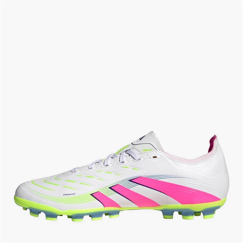 adidas Mens Predator League Celestial Victory Pack AG Artificial Ground Football Boots Cloud White/Lucid Pink/Lucid Lemon - Image 5