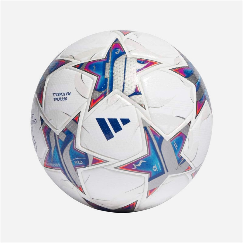 adidas UEFA Champions League 23/24 Official Pro Match Football (FIFA Quality Pro Certified) White/Silver Metallic/Bright Cyan/Royal Blue - Image 2