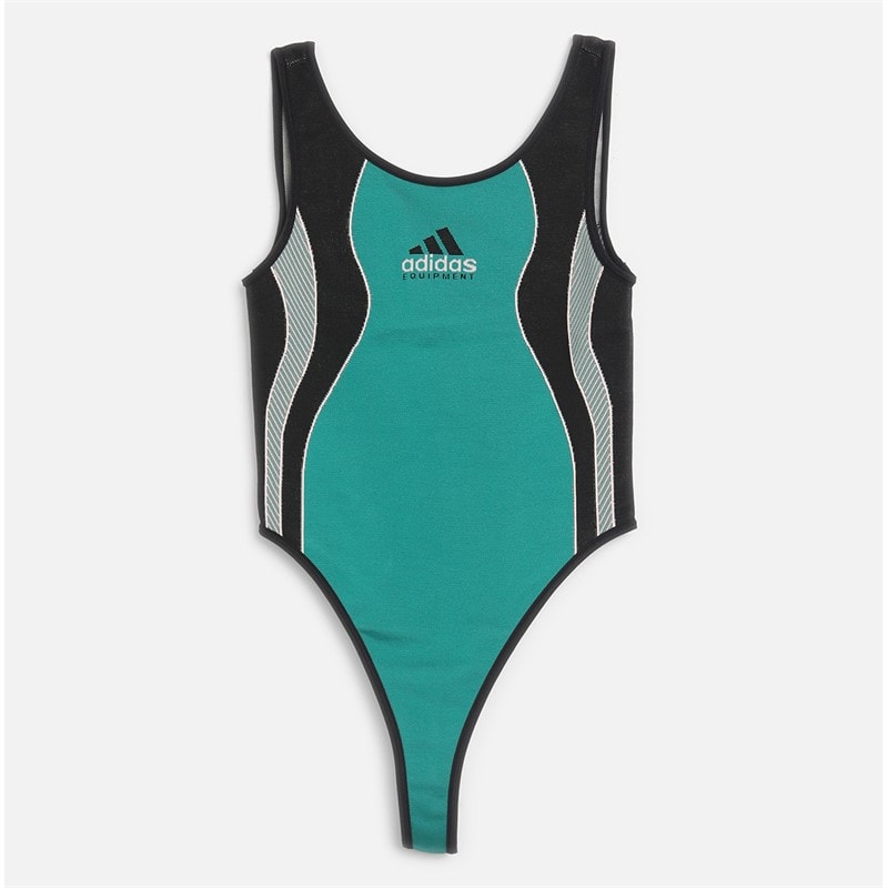 adidas Originals Womens EQT Bodysuit Equipment Green - Image 5