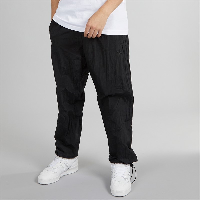 adidas Originals Mens Adicolor 2000s Woven Track Pants Black - Image 1