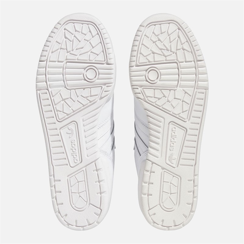 adidas Originals Mens Rivalry Low Trainers Cloud White/Cloud White/Cloud White - Image 2