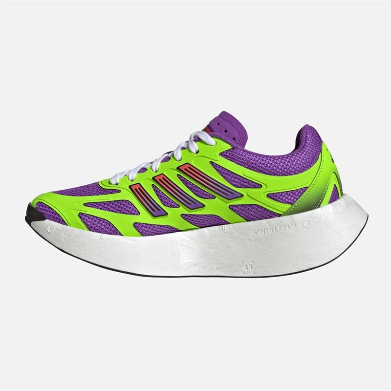 adidas Originals Womens Adizero Aruku Trainers Active Purple/Solar Green/Silver Metallic - Image 5