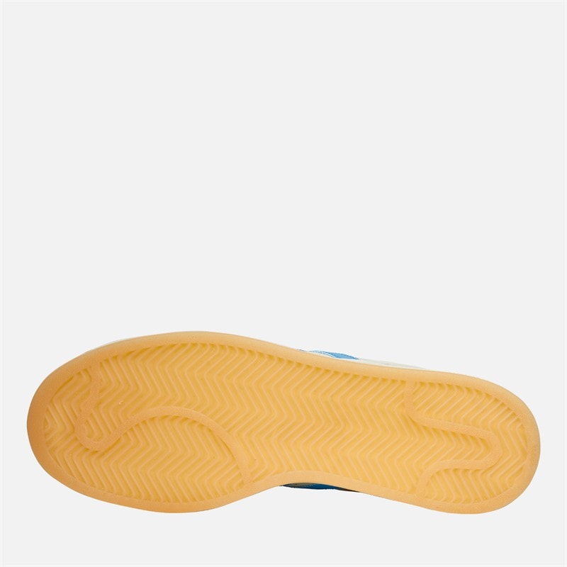 adidas Originals Mens Superstar Messi Trainers Cream White/Semi Blue Burst/Gold Metallic - Image 2