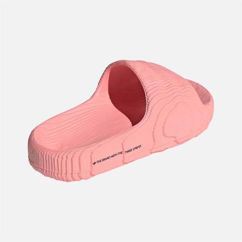 adidas Originals Womens Adilette 22 Sliders Semi Pink Spark - Image 3