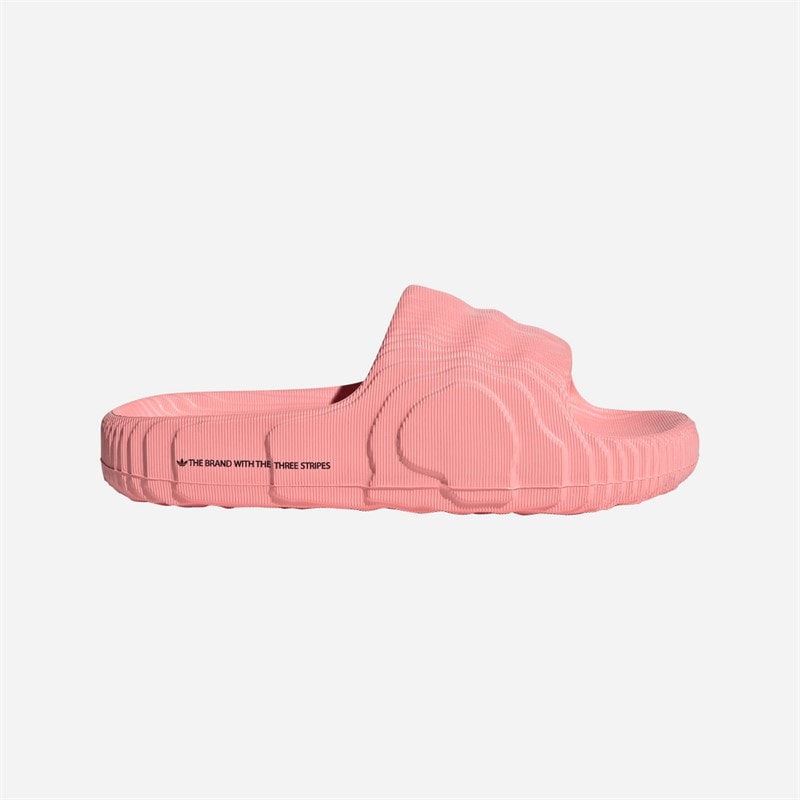 adidas Originals Womens Adilette 22 Sliders Semi Pink Spark - Image 5