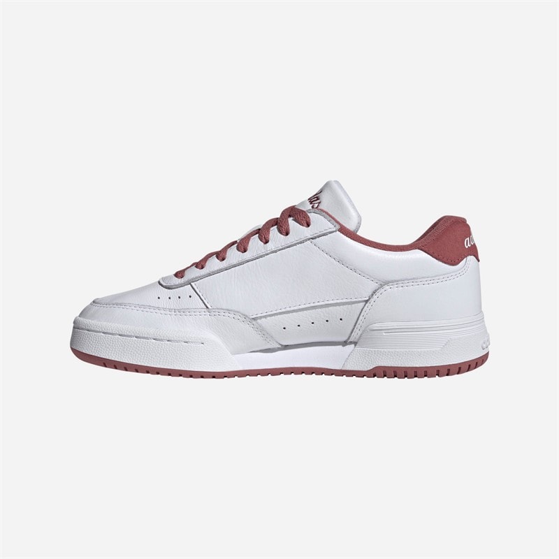adidas Originals Womens Court Super Trainers Cloud White/Preloved Crimson - Image 5