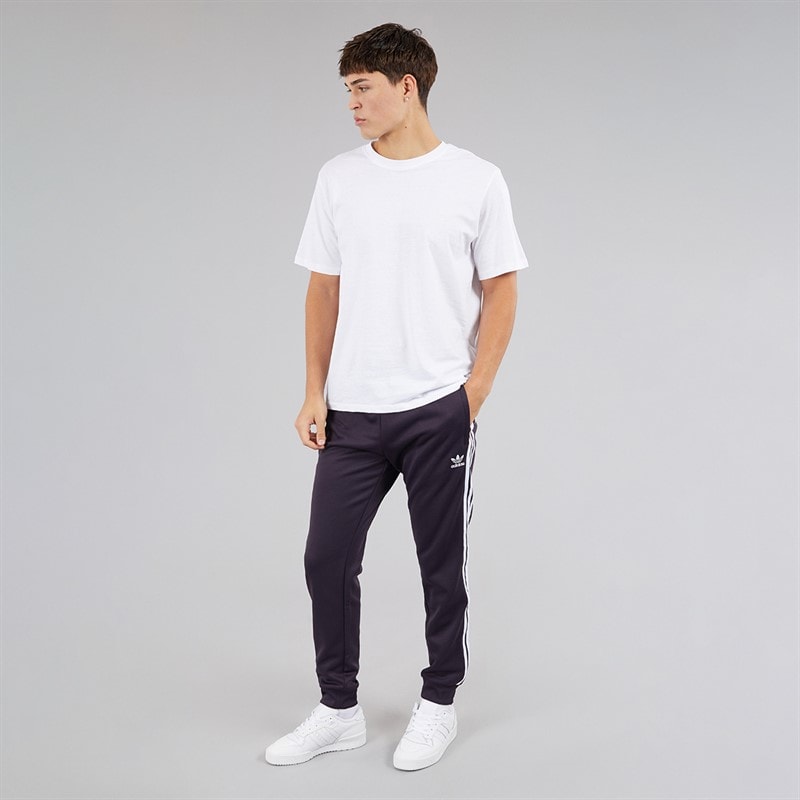 adidas Originals Mens Adicolour Classics Superstar Track Pants Aurora Black - Image 4