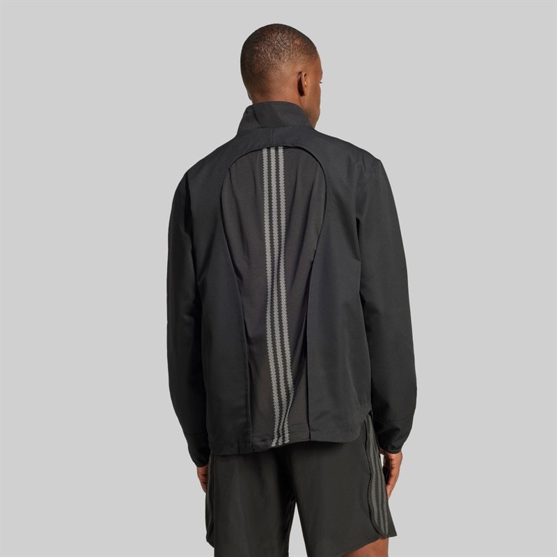adidas Originals Mens Fashion Archive Cutout Jacket Black - Image 2