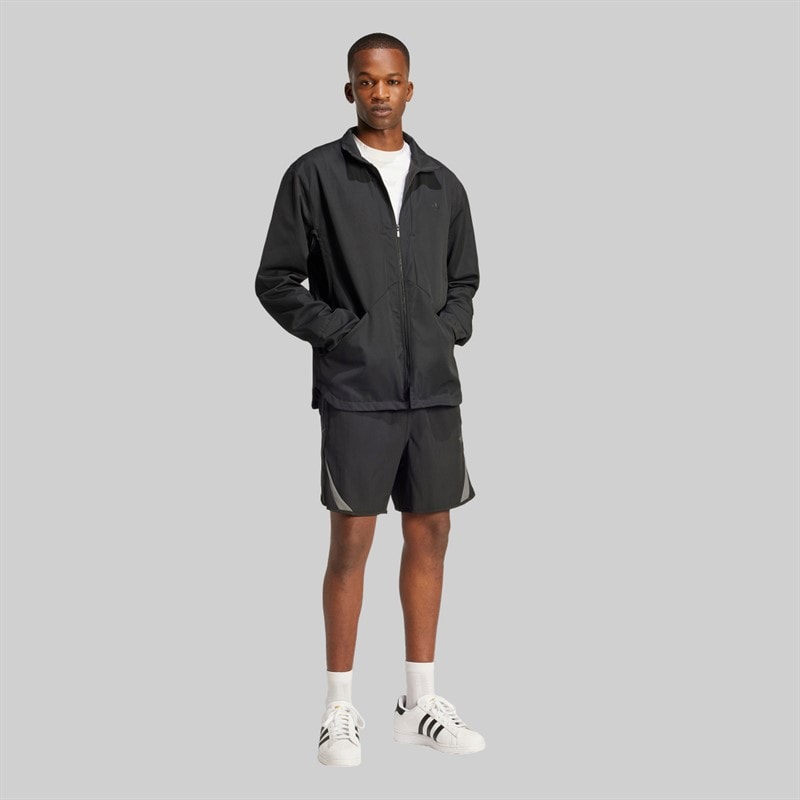 adidas Originals Mens Fashion Archive Cutout Jacket Black - Image 5