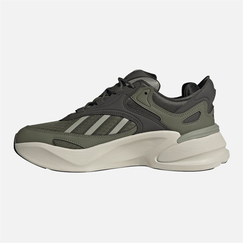 adidas Originals Mens Ozmorph Trainers Focus Olive/Silver Pebble/Shadow Olive - Image 5