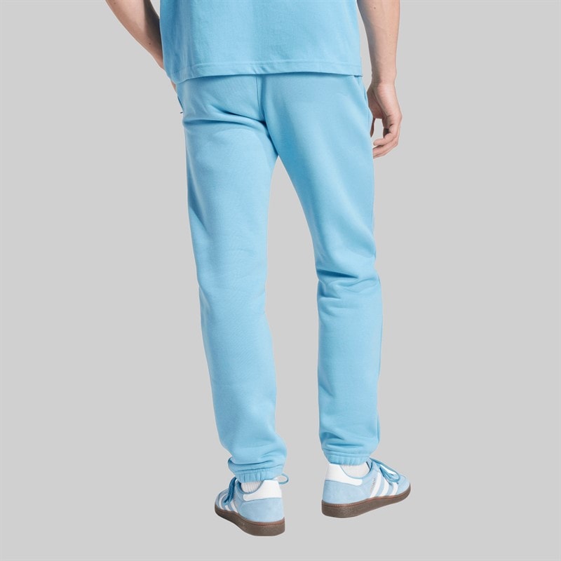 adidas Originals Mens Trefoil Essentials Joggers Light Blue - Image 2