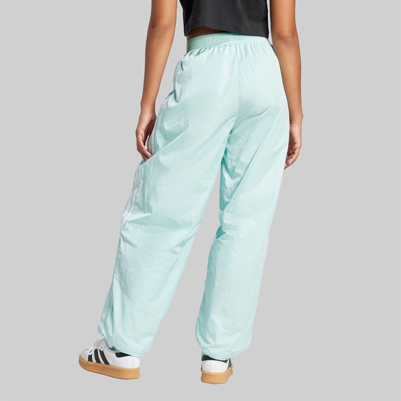 adidas Originals Womens Adicolour Teamgeist Oversized Track Pants Semi Flash Aqua - Image 2