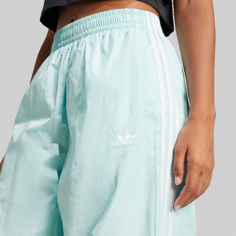 adidas Originals Womens Adicolour Teamgeist Oversized Track Pants Semi Flash Aqua - Image 3