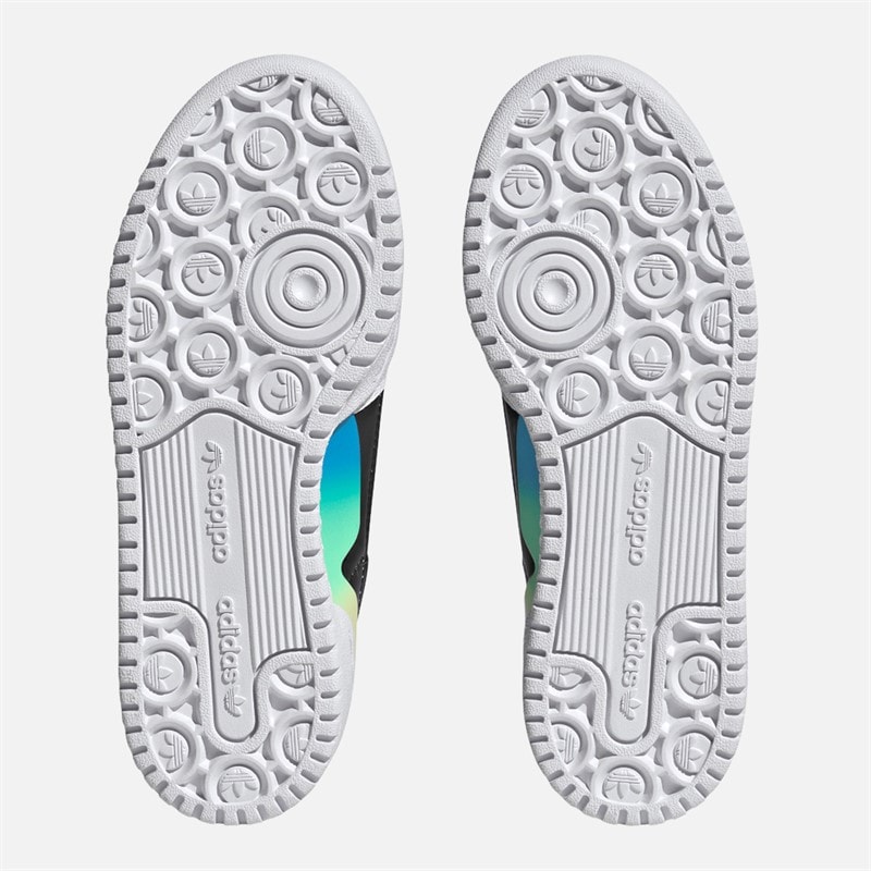 adidas Originals Junior Girls Forum Bold Trainers Cloud White/Core Black/Pulse Mint - Image 2